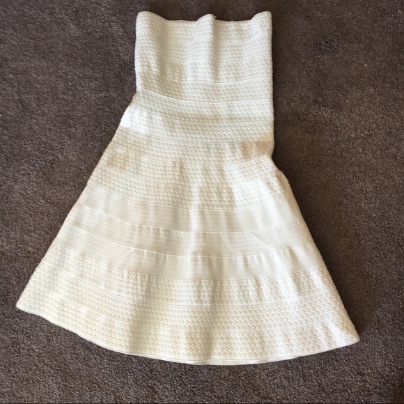 Nordstrom Dresses & Skirts - A strapless white dress from Whitney Eve